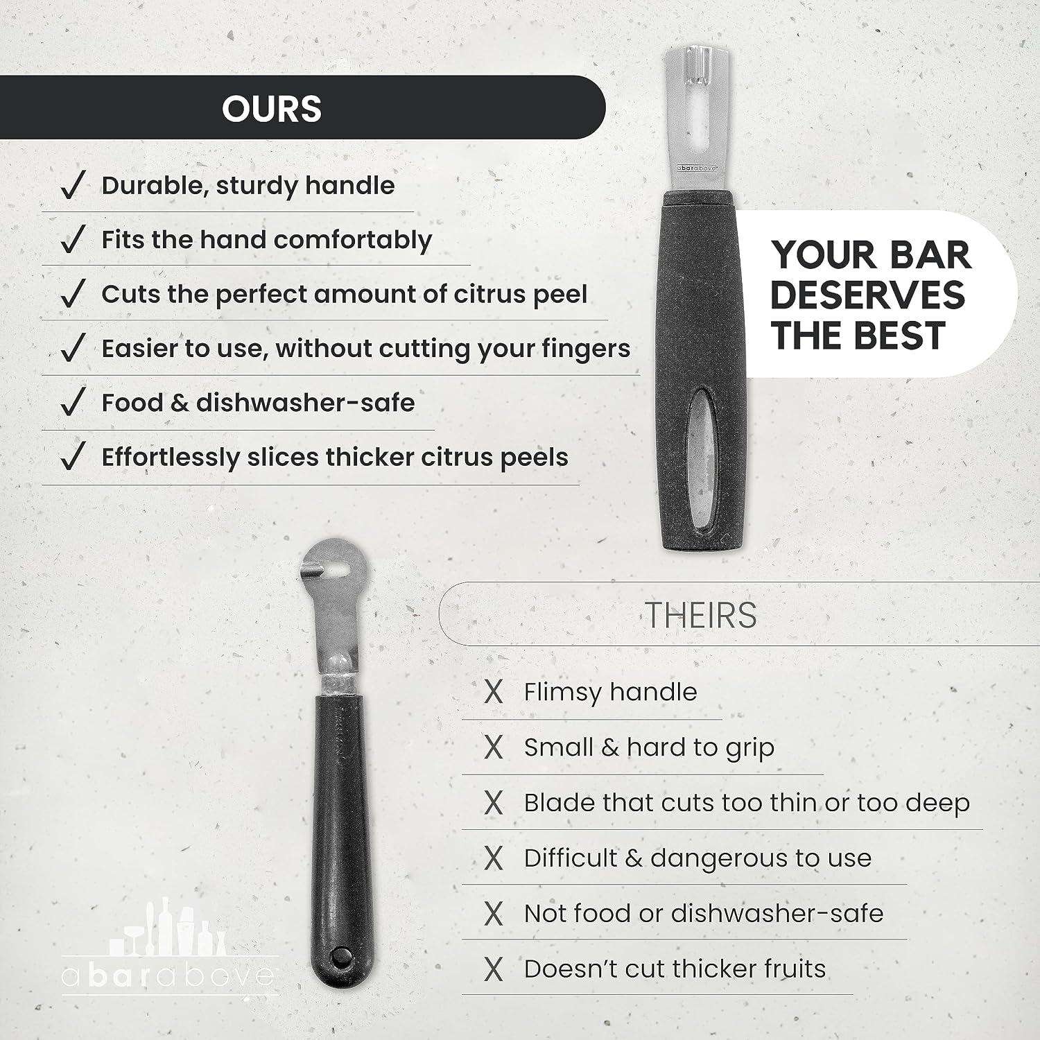 มีดสแตนเลสสำหรับตกแต่งผลไม้ตระ - Peeler Channel Knife บทวิจารณ์และราคา