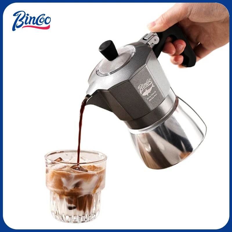 หม้อกาแฟโมก้าพอต Bincoo 2 ถ้วย - Home Barista บทวิจารณ์และราคา