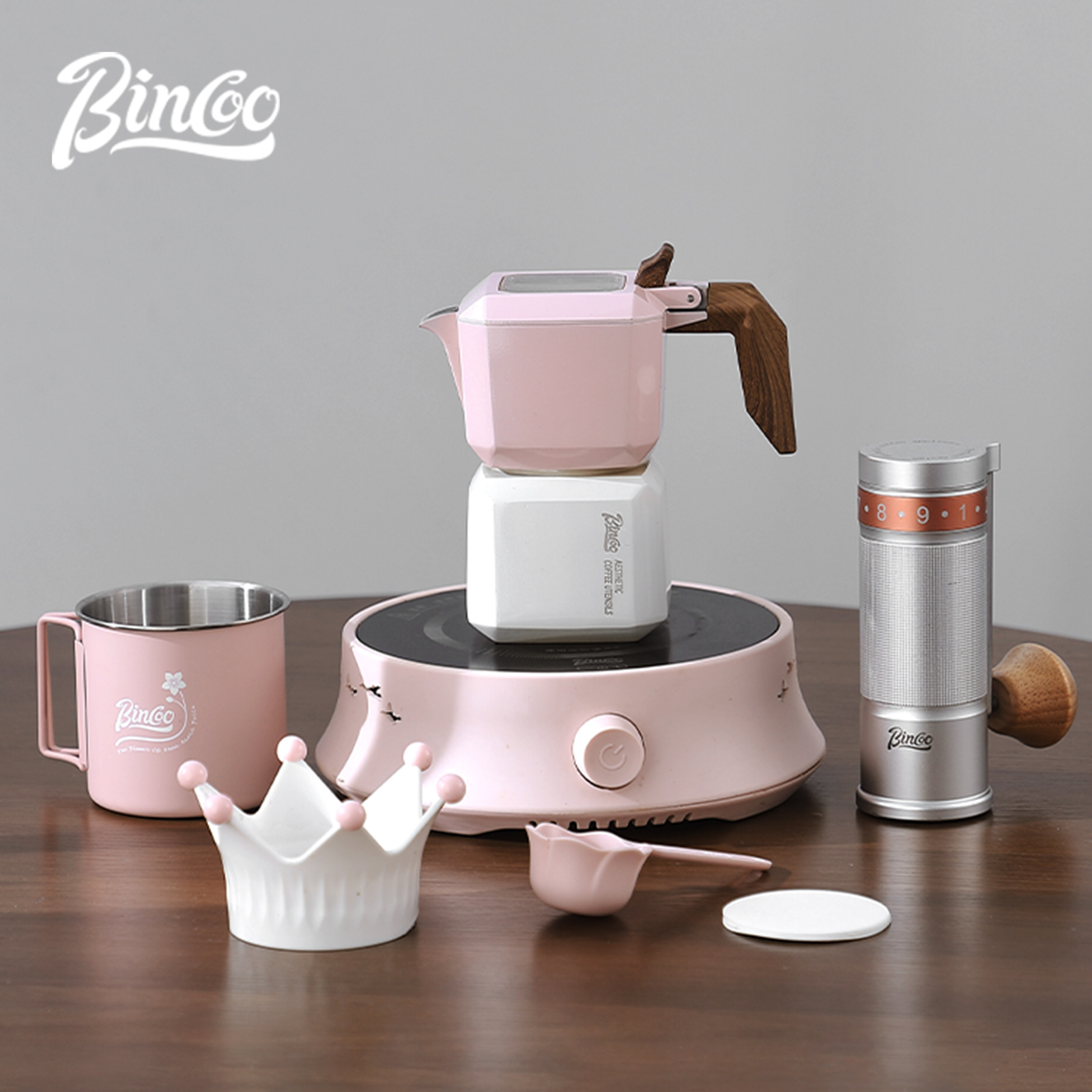 BINCOO วาล์วคู่ Moka Pot หม้อก - Home Barista บทวิจารณ์และราคา